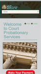 Mobile Screenshot of courtprobationaryservices.com